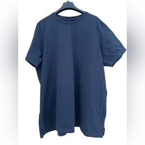 Lands’ End Plus Women’s Cotton Short Sleeve Black Tee Size 3X‎ 24W-26W